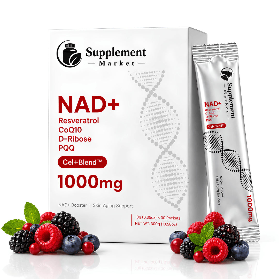 NAD+ Berry Flavor Drink Mix