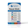 Nasal Sticks 4-Pack - Essential Oil Inhaler Sinus Relief & Focus Booster