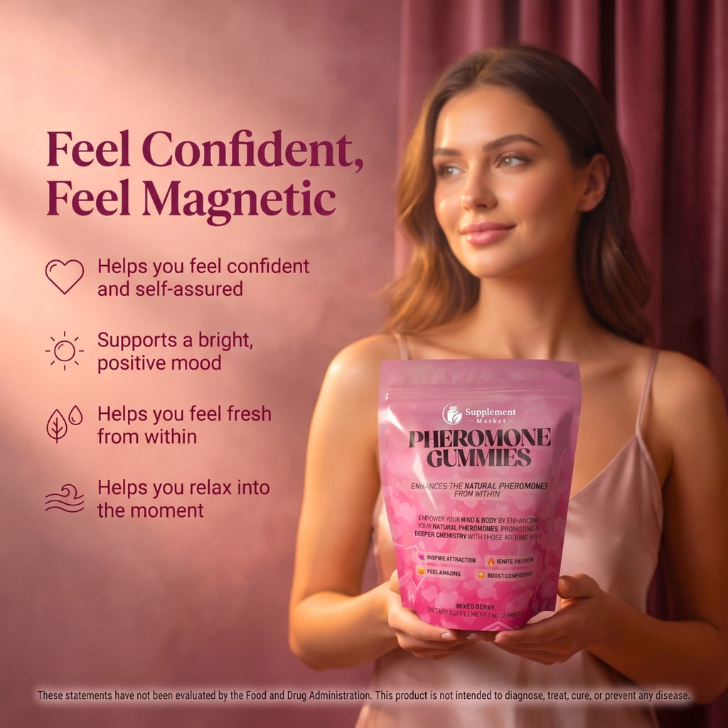 Pheromone Gummies – Boost Confidence, Mood & Natural Attraction