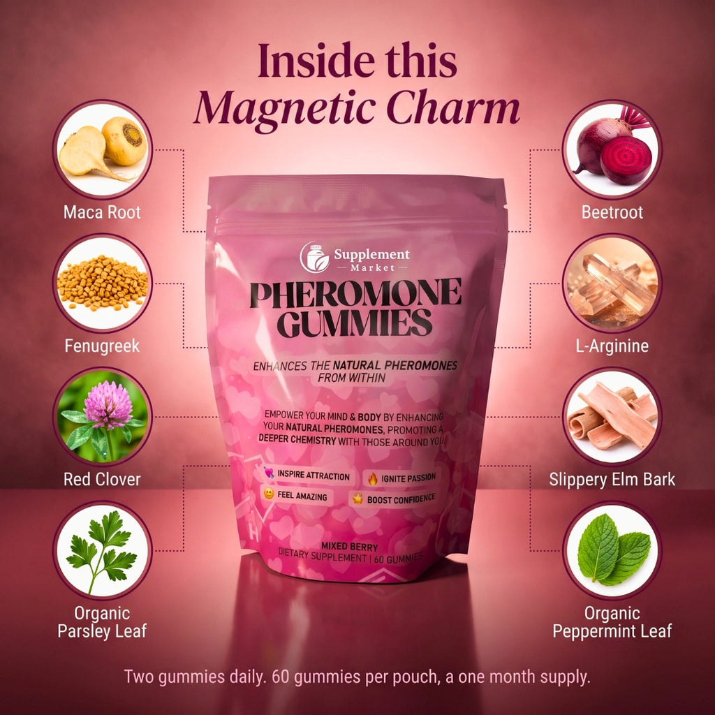 Pheromone Gummies – Boost Confidence, Mood & Natural Attraction