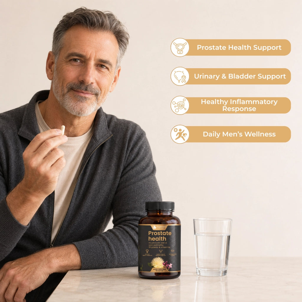 Natural Prostate Health Capsules for Daily Urinary Comfort and Balance