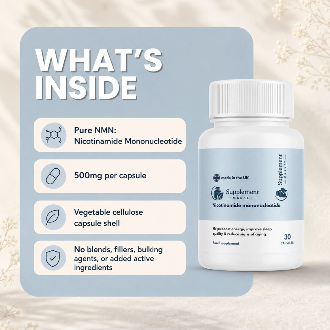Pure NMN Supplement for NAD+ Support and Cellular Health