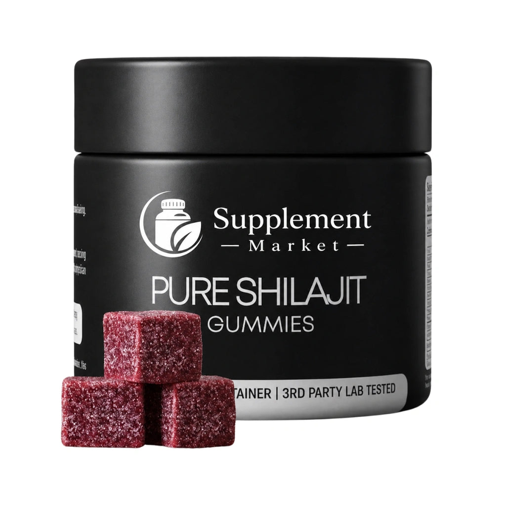 Pure Shilajit Gummies with Manuka Honey - Energy & Vitality Support
