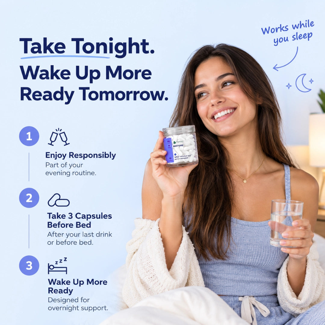 Restore – Day-After Recovery Support Capsules