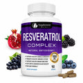 Resveratrol Complex 1800 mg – Trans-Resveratrol Antioxidant Supplement for Healthy Aging, Skin & Immune Support