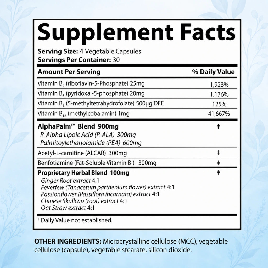 SciatiEase – Daily Sciatic Nerve Comfort & Nerve Health Support Formula
