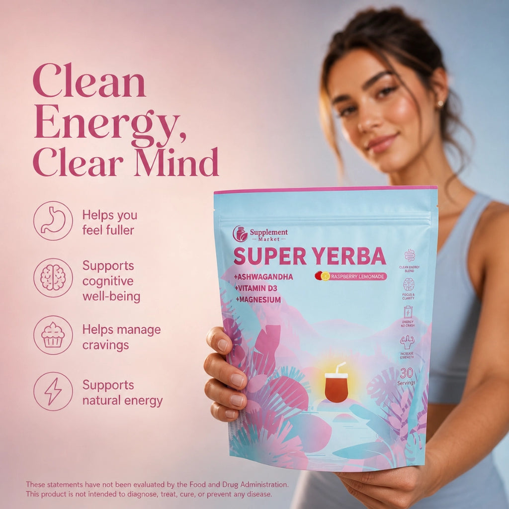 Super Yerba – Yerba Mate Instant Drink Powder for Energy, Focus & Gut Health