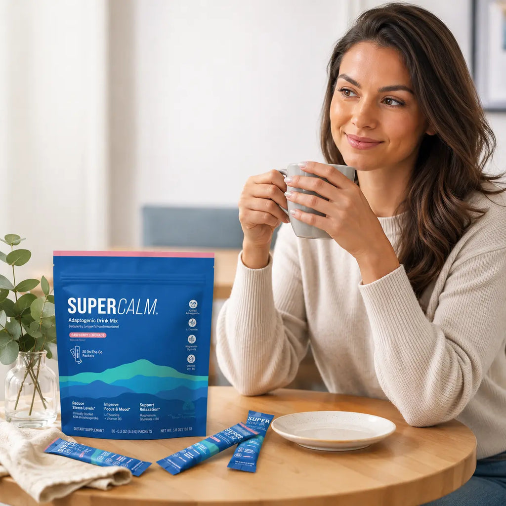 SuperCalm Raspberry Lemonade – Stress, Relaxation & Sleep Support
