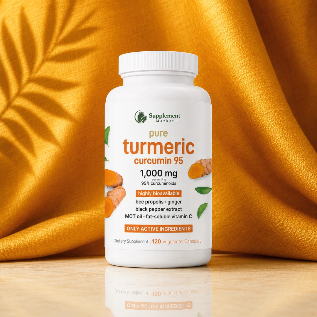 Turmeric Curcumin Herbal Complex Black Pepper & MCT Oil – 120 Capsules