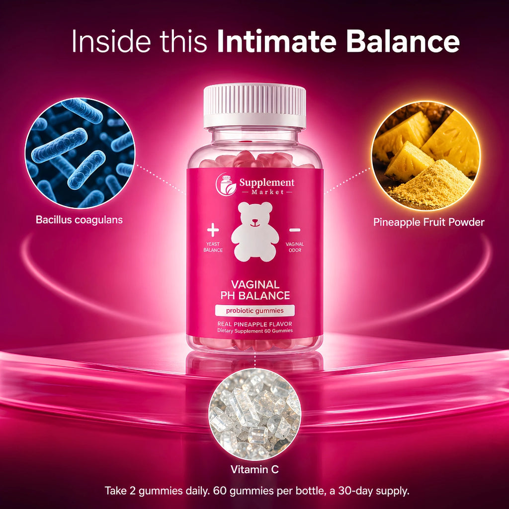 Vaginal Probiotics for Women – pH Balance Gummies
